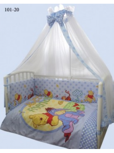 Комплект в кроватку Kids Comfort Дисней (принт) 7 предметов