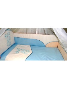 Комплект в детскую кроватку Радуга 6 предметов