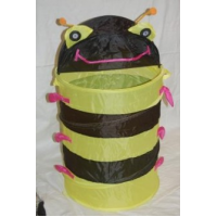 Корзина для игрушек Пчела желто-черная