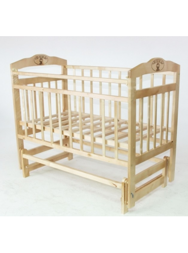 Детская деревянная кроватка Ника маятник без ящика