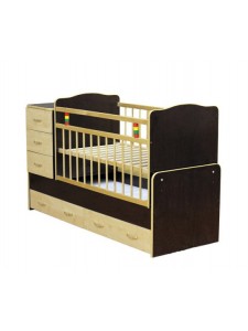 Детская деревянная кроватка Колибри-1