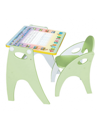 Набор детской мебели Буквы-Цифры парта-мольберт, стульчик