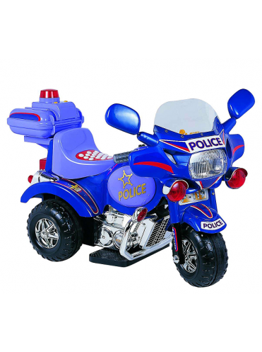 Электромотоцикл детский Капитан Полиции 6V от 2-5 лет