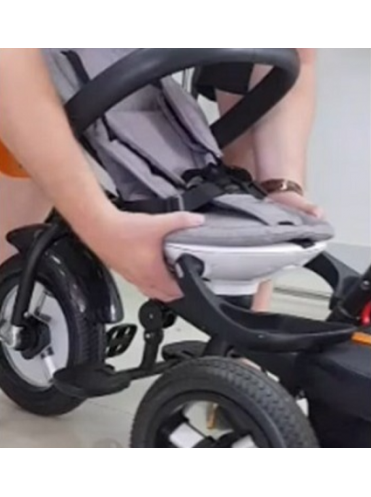 Велосипед трехколесный Smartbaby надувные колеса 12"/10"